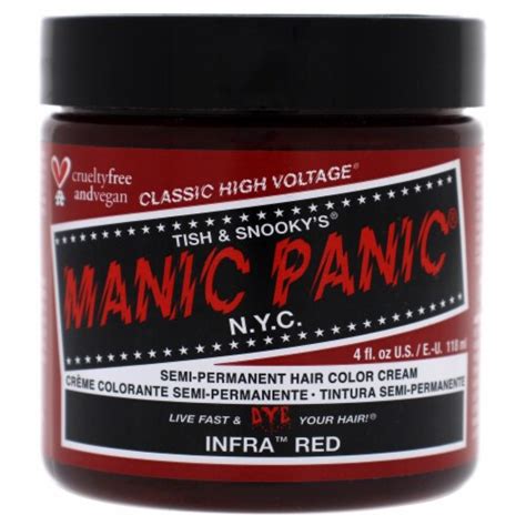 Manic Panic Classic High Voltage Hair Color Infra Red 4 Oz 4 Oz Fred Meyer