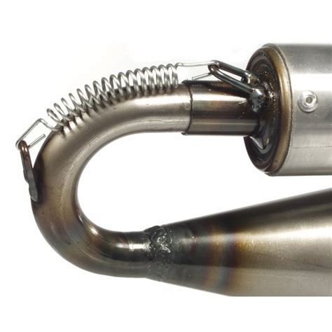 Racing Exhaust Serie Pro Zirri Silent Corsa Replica Steel Clear Coated