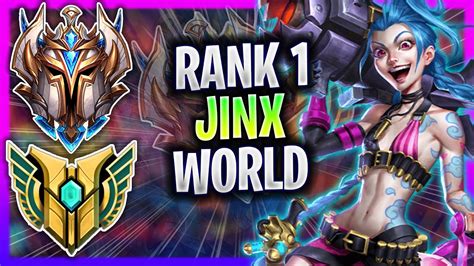 Rank Jinx In The World Rank Jinx Adc Gameplay Rank Jinx