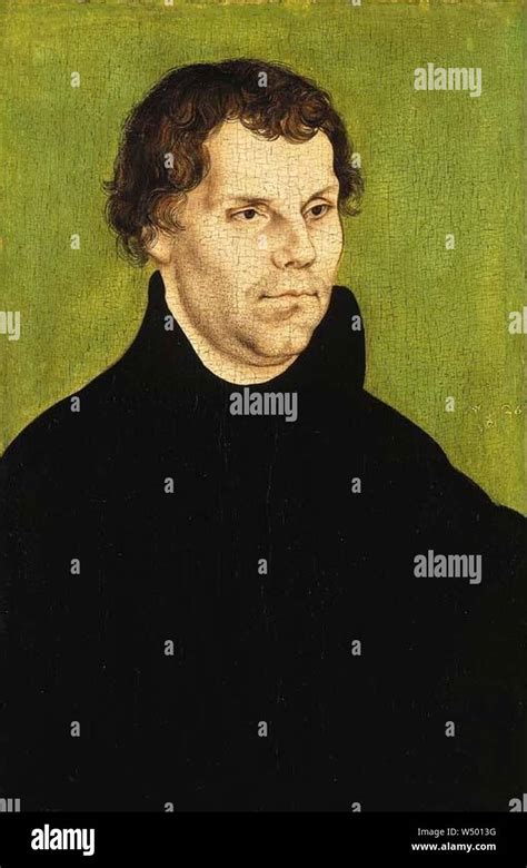 Lucas Cranach DÄ Bildnis Des Martin Luther Christie‥99s 2001 Stock