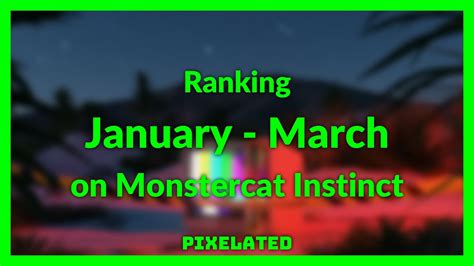 Ranking January March On Monstercat Instinct Youtube