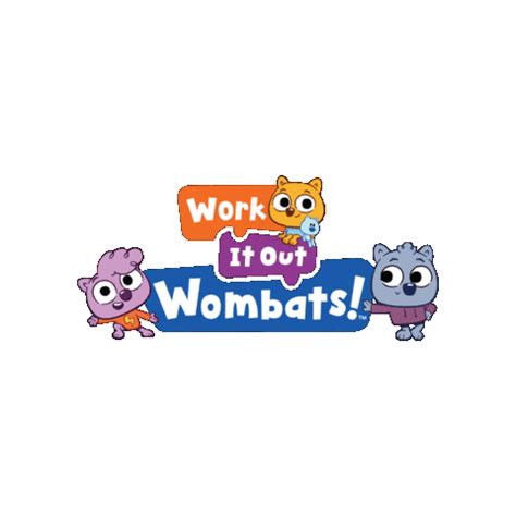 Work It Out Wombats Logos Gifs On Giphy Be Animated