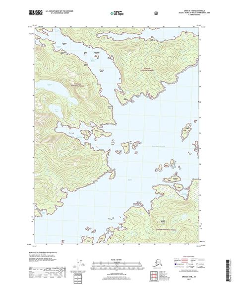 USGS Topo Map: Craig A-1 SE (Southeast Alaska) - Topo Maps - Alaska ...