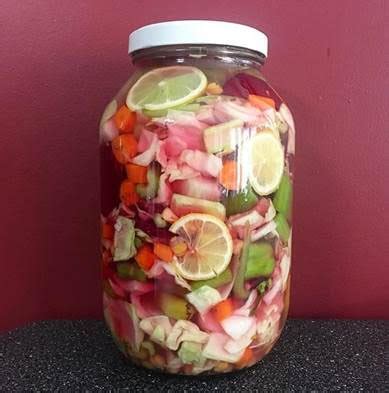 Lena Tashjians Toorshi Pickled Vegetables Recipe And Video