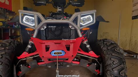 Lampy Przednie Led Polaris Scrambler Ringi Sklep Internetowy Pingwin