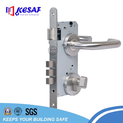 Mortise Lever Lockset Hardware Door Lock Mortice Handle Locks Body Lock Body 72mm And French