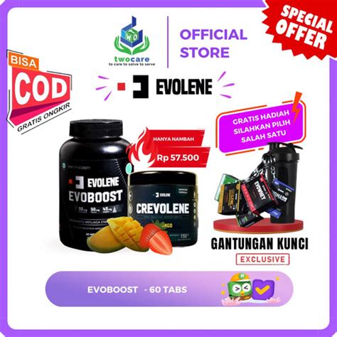 Jual Evolene Evoboost 60 Caps Evo Boost 60 Kapsul Testosterone