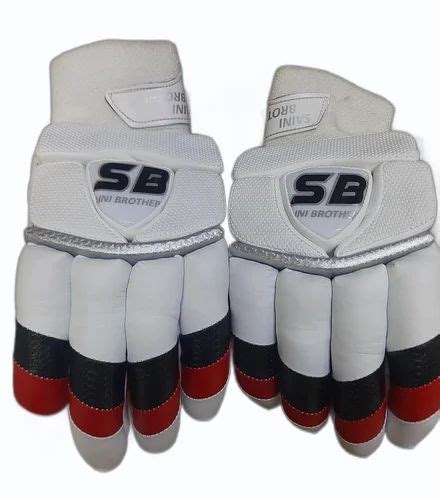 Strap White Base Polyurethane Cricket Glove Size Medium At Rs