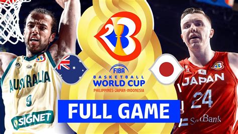 Australia AUS Vs Japan JPN First Round FR FIBA Basketball