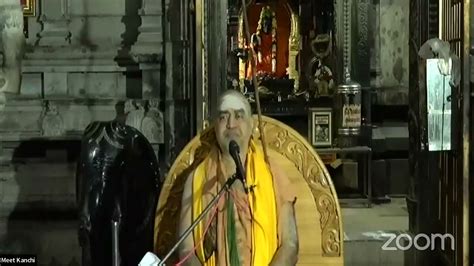 Discourse By Hh Jagadguru Sri Sankara Vijayendra Saraswati Swamigal