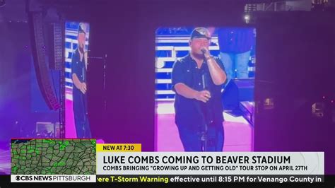 Luke Combs Announces Growin Up And Gettin Old Tour Youtube