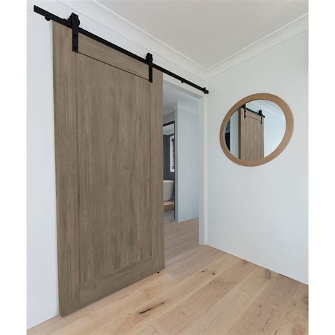 2100 X 1000 X 25mm Internal Barn Door Antico Oak Shaker Bunnings