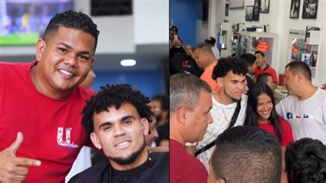 Luis Díaz Visitó Una Popular Barbería En Barranquilla Y Conmocionó El