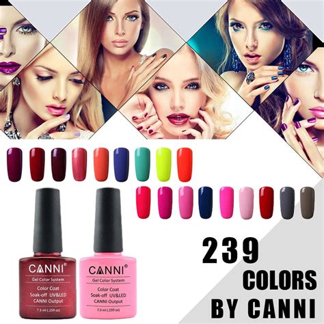 CANNI UV Nail Polish 121 144 Shiny UV Gel Nail Polish Varnish LED Soak