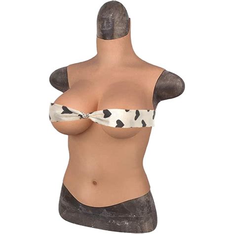 Mo Finance Half Body Breastplate Realistic Silicone B G Cup