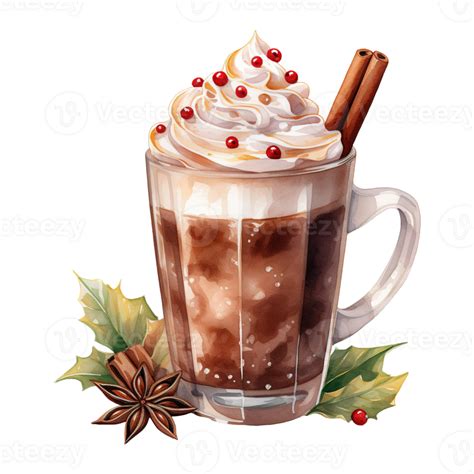 AI Generated Cup Of Hot Chocolate AI Generated Image 35679692 PNG