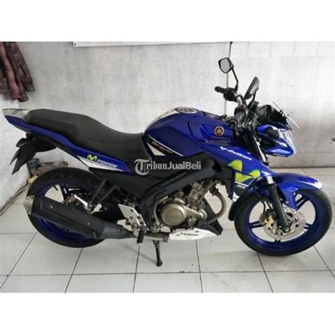 Motor Yamaha Vixion Se Movistar Biru Bekas Body Original Harga