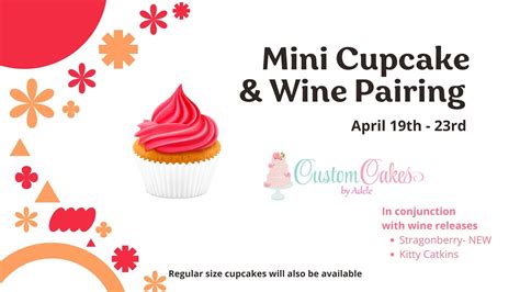 Mini Cupcake and Wine Pairing - Sleepy Cat Urban Winery