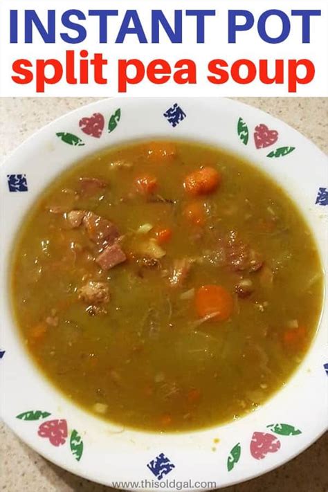 How To Make Split Pea And Ham Soup In A Pressure Cooker At Raymond Ocasio Blog