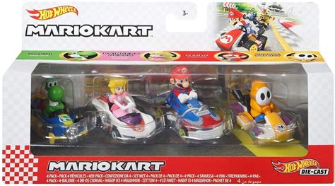 Hot Wheels Mario Kart Set Exclusivo De Vehículos Juguete Meses sin intereses