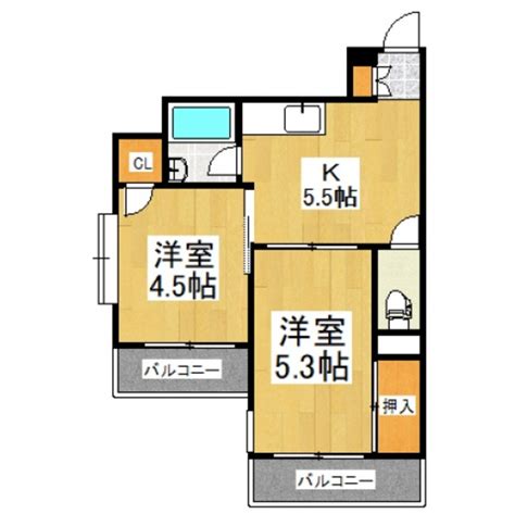 コスモスマンション西武遊園地 東京都東村山市多摩湖町4 57万円／2k 洋53 洋45 K55／3528㎡｜賃貸物件賃貸