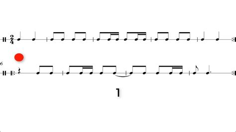 Mixing Sixteenth Notes With Eighth Notes Animated Rhythm Lesson Youtube