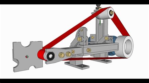 MY VERSION OF JEREMY SCHMIDT BELT GRINDER DIY LEVIGATRICE A NASTRO