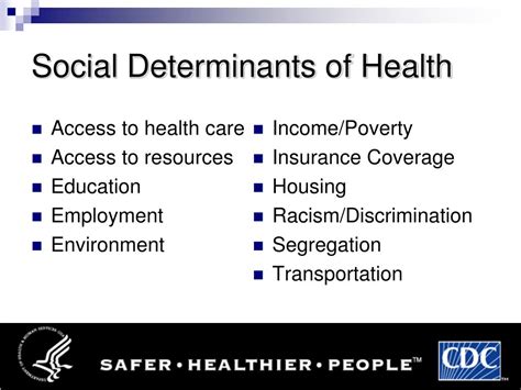 Ppt Social Determinants Of Health The Basics Powerpoint Presentation