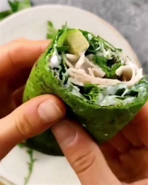 RECETAS SALUDABLES SANAS On Instagram BURRITO DE ESPINACAS