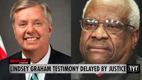 Clarence Thomas Orders Delay To Lindsey Graham Testimony Youtube