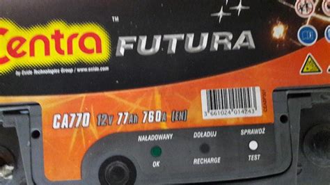 Centra Futura P 77AH 760A CA770 Opinie I Ceny Na Ceneo Pl