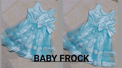 Year Baby Frock Full Cutting And Stitching Net Frock Design For Baby