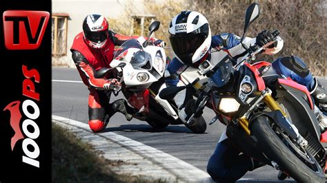 Vergleich BMW S 1000 R Vs S 1000 RR Nakedbike Vs Supersportler YouTube