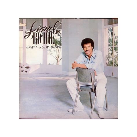 Lionel Richie Can T Slow Down Lp