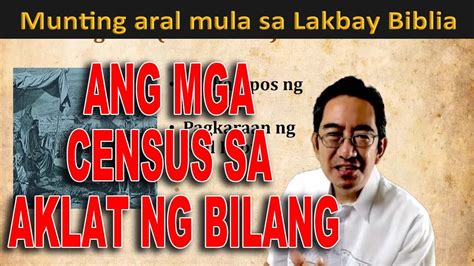 Balik Aral Sa Lakbay Biblia Session Theology Ang Mga Census Sa