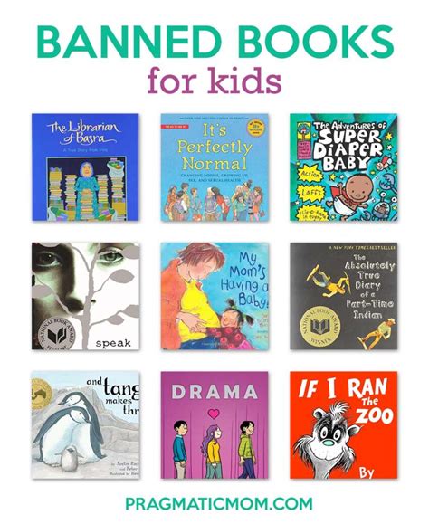 Top 10 Must Read Banned Books For Kids Pragmatic Mom