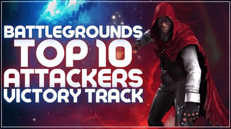 Top 10 Attackers Battlegrounds S2 Victory Track Youtube