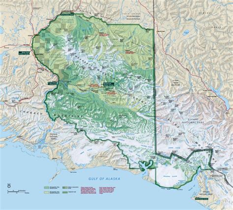 Map of Wrangell-St Elias - Park JunkiePark Junkie