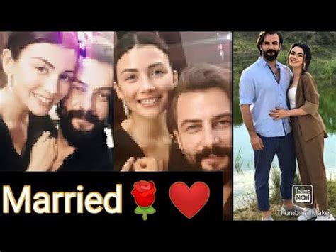 Özge Yagiz Gökberk Demirci Married Secretly YouTube