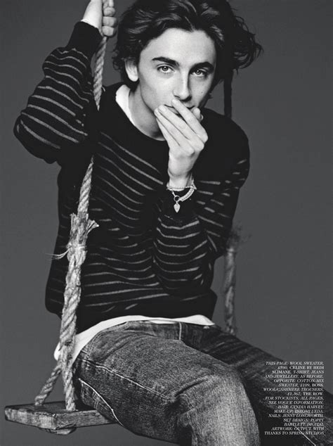 UK Vogue Magazine May 2020: Timothee Chalamet - YourCelebrityMagazines