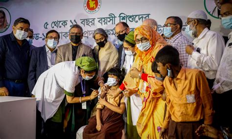 Us Supports Bangladeshs Launch Of Pediatric Covid 19 Vaccination