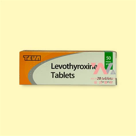 Levothyroxine Teva 50mcg 華民藥房