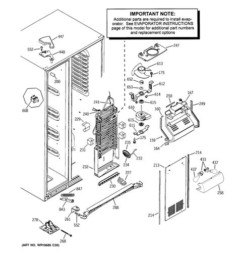 Ge Monogram Built In Refrigerator Parts Diagram | Reviewmotors.co