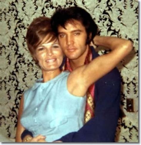 This Is The Original Color Photo Of Elvis And A Female Fan Backstage At