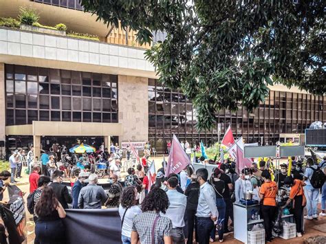 Protestos Em Bras Lia D O In Cio Campanha Dos Federais Por Reajuste