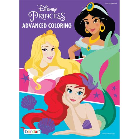 Disney Princess 40 Page Advanced Coloring Book, Paperback - Walmart.com