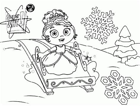 Super Why Super Readers Pages Coloring Pages