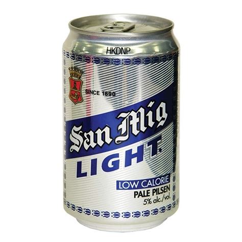 San Mig Light Beer In Can 330ml Bohol Online Store