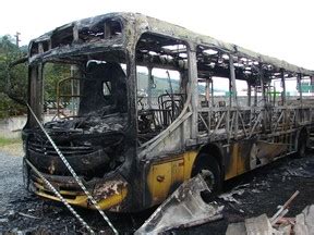 G Tr S Nibus S O Incendiados Em Menos De Horas Em Santa Catarina