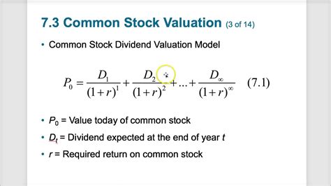 Chapter 7 Stock Valuation Finance Chapter 7 Ecurrencythailand